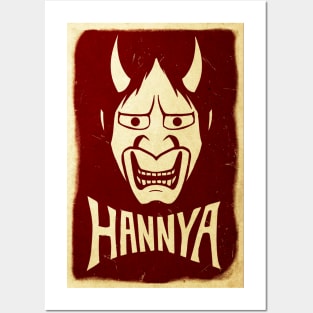 Hannya Posters and Art